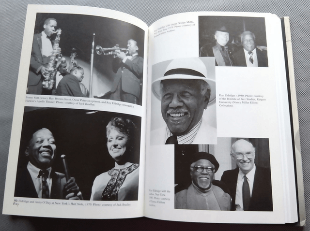 ROY ELDRIDGE little jazz giant by John Chilton.  INSCRIBED to George (Melly) by Eldridge.  FIRST EDITION  ISBN:  0826456928
